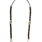 Black Leather Gold Chain Bag Accessory Shoulder Strap