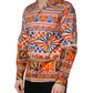 Multicolor Sicilian Carretto Twill Cotton Men Shirt