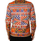 Multicolor Sicilian Carretto Twill Cotton Men Shirt