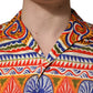 Multicolor Sicilian Carretto Twill Cotton Men Shirt