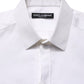White Cotton Short Sleeves Button Down Shirt