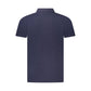 Blue Cotton Men's Polo