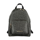 Black Polyurethane Womens Backpack