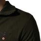 MilitaryGreen HalfZip Sweatshirt Sweater
