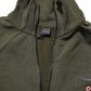 MilitaryGreen HalfZip Sweatshirt Sweater