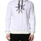 White Sacred Heart Hooded Sweatshirt Sweater