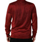 Red Long Sleeve TurtleNeck Pullover Sweater