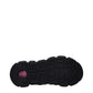 Black Fabric Athletic Sneakers