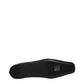 Black Leather Ballet Flats