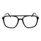 Black Stainless Steel Glasses (Frames)