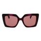 Purple Plastic Sunglasses