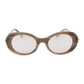 Beige Acetate Sunglasses