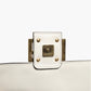 FF Embossed Baguette Nappa Leather Bag