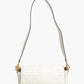 FF Embossed Baguette Nappa Leather Bag