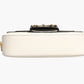 Gucci x Adidas Horsebit 1955  White Black Calfskin Leather Shoulder Bag