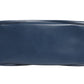 Blue Smooth Leather Lady Lock Shouler Bag