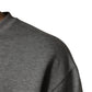Gray Cotton Logo Appliqué CrewNeck T-shirt