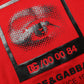 Red Eye Print Crew Neck Pullover Sweater