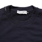 Black Logo Plaque Jersey Sweatshirt Cotton Sweater