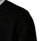 Black DGLogo Print Cotton Sweatshirt Sweater