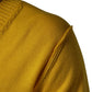 Wool Knitted V-Neck Pullover Yellow