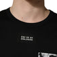 Black Camouflage Pocket Oversized T-shirt