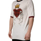 White King Of Love Print Cotton Men Jersey T-shirt