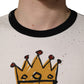 White King Of Love Print Cotton Men Jersey T-shirt