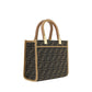 Brown Fabric Shoulder Bag