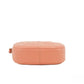 Michael Kors Jet Set Travel Medium Sherbert Leather Oval Camera Crossbody Bag
