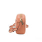Michael Kors Jet Set Travel Medium Sherbert Leather Oval Camera Crossbody Bag