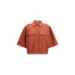 Orange Cotton Coat