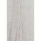 White Cotton Casual Dress