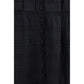 Black Cotton Casual Dress