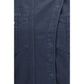 Blue Cotton Casual Dress