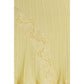 Bicolor Viscose Mini Skirt