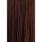 Brown Polyester Casual Dress