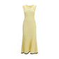 Bicolor Cotton Casual Dress