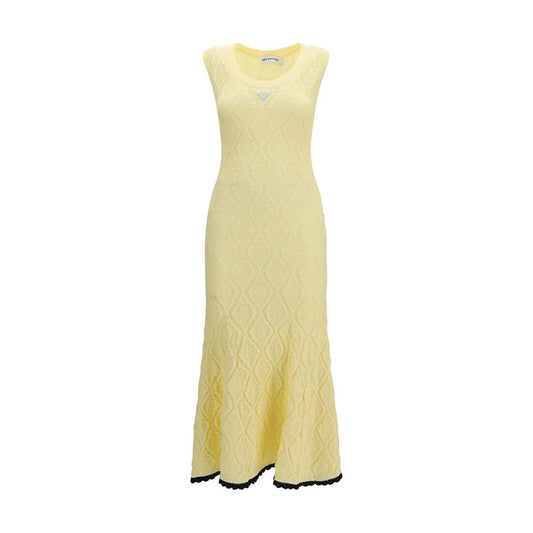 Bicolor Cotton Casual Dress