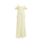 Bicolor Polyester Casual Dress