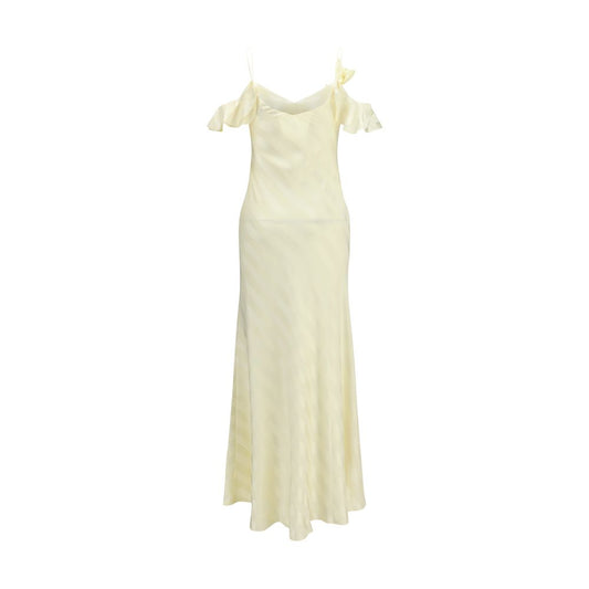 Bicolor Polyester Casual Dress