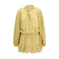 Bicolor Cotton Casual Dress