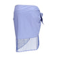 Blue Cotton Midi Skirt