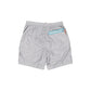 Gray Polyester Swim Shorts