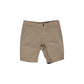 Beige Cotton Bermuda Shorts