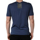 Navy Blue Cotton Graphic Crew Neck T-shirt