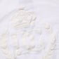 White Cotton DG Crown Embossed Men T-shirt