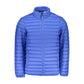 Blue Polyamide Men Jacket