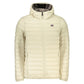 Beige Polyamide Men's Jacket