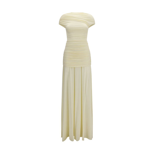 Bicolor Viscose Casual Dress